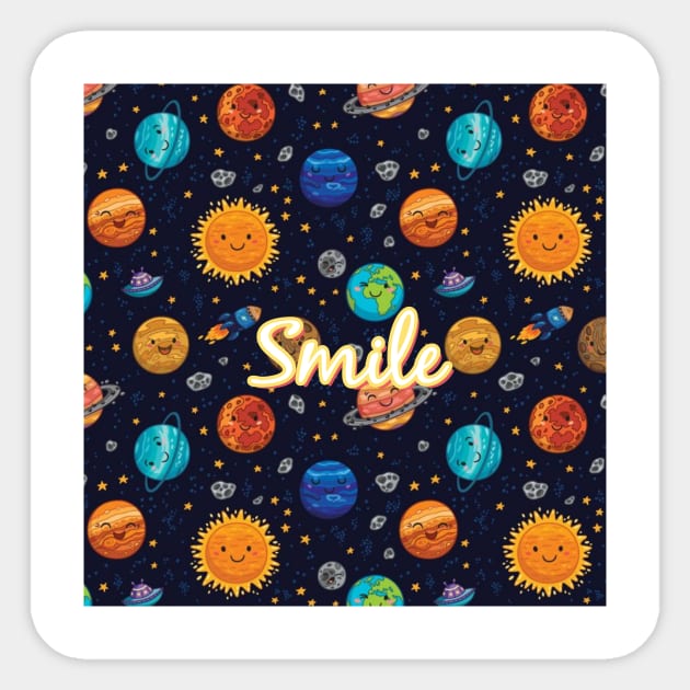 Smile Sticker by Wear With Happy